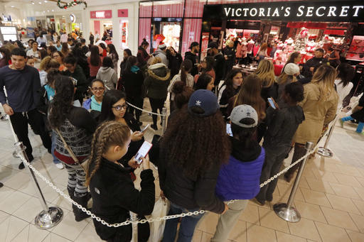 The Latest Shoppers out looking for deals on Black Friday