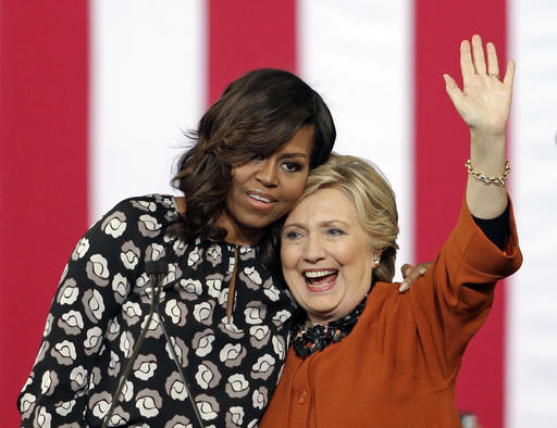 Michelle Obama Hillary Clinton