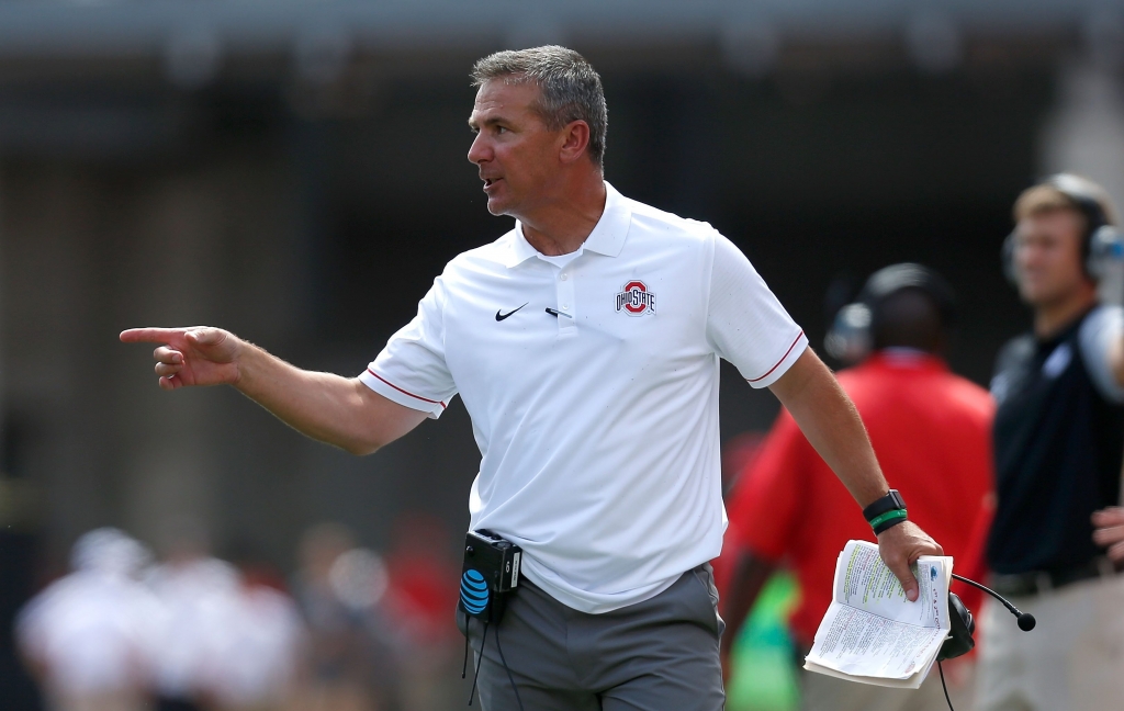 Ohio State coach Urban Meyer