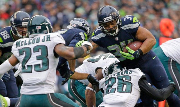 Playing for the first time since Week 2 Thomas Rawls gained 88 yards on 17 touches Sunday