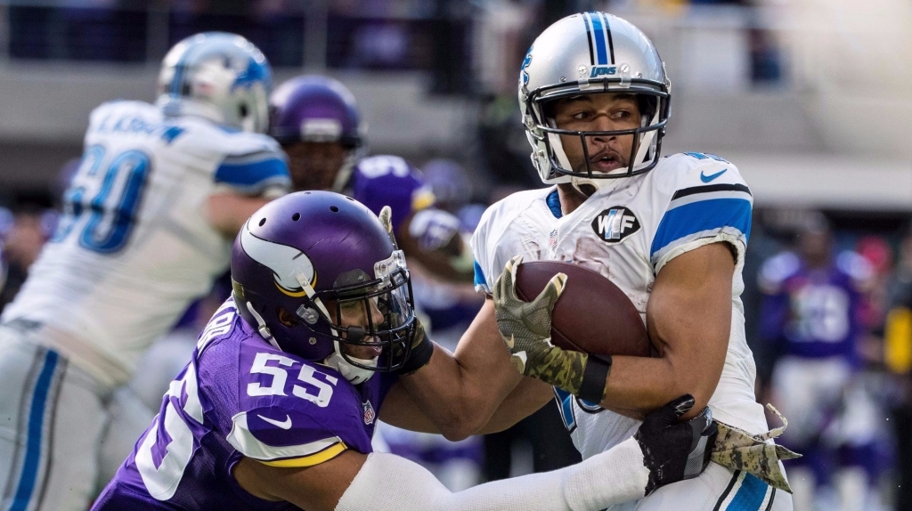 Prater's big kick helps Lions stun Vikings, 22-16 in OT