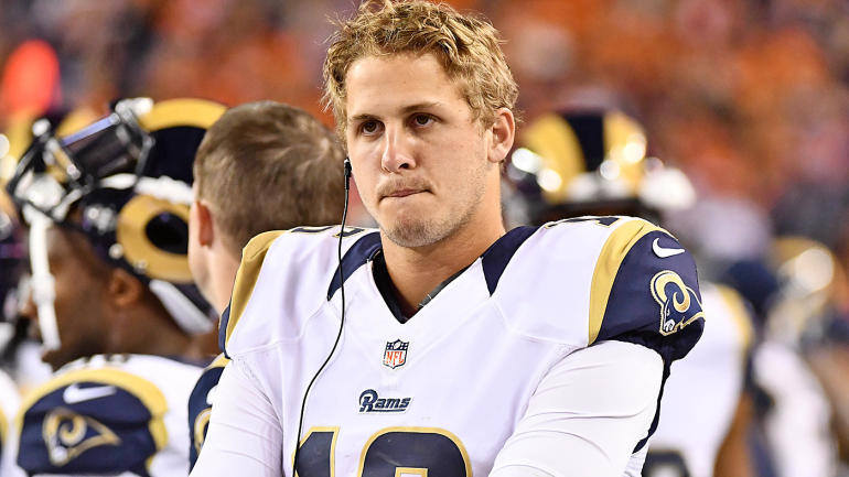 Rams QB Jared Goff image credit CBS Sports