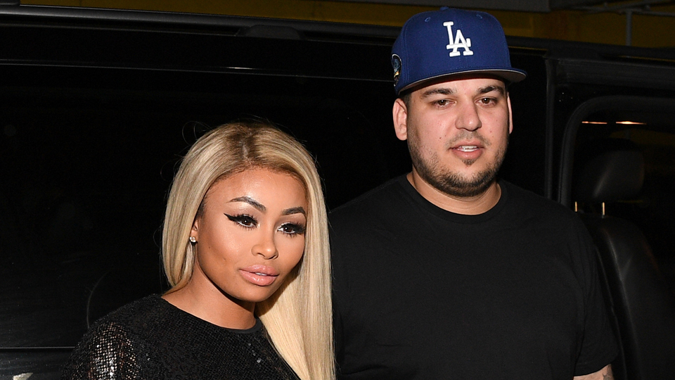 Rob Kardashian and Blac Chyna Head to the Hospital to Deliver Baby