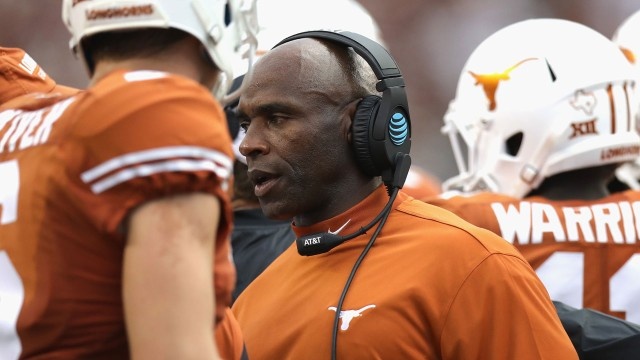 Texas football coach Charlie Strong