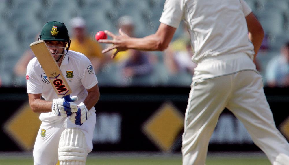 Stephen Cook remained unbeaten on 81 for South Africa in their second innings