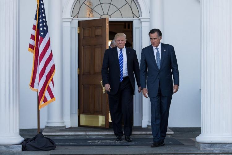 President-elect Donald Trump met Mitt Romney at Trump International Golf Club in N.J. on Nov. 19 and is apparently still considering him as secretary of state