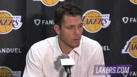 Lakers vs Bulls Postgame Luke Walton