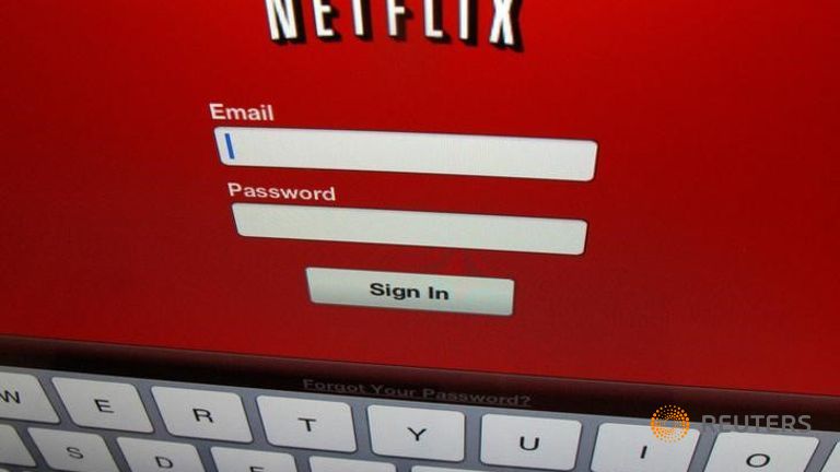 The Netflix sign on is shown on an iPad in Encinitas California April 19,2013. REUTERS  Mike Blake  Files     
   Enlarge  Caption