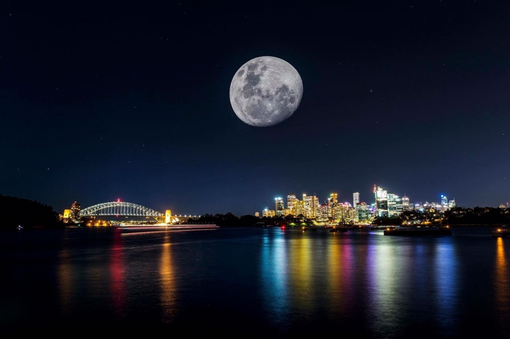 The brightest moon in almost 69 years is lighting up the sky in a treat for star watchers around the globe