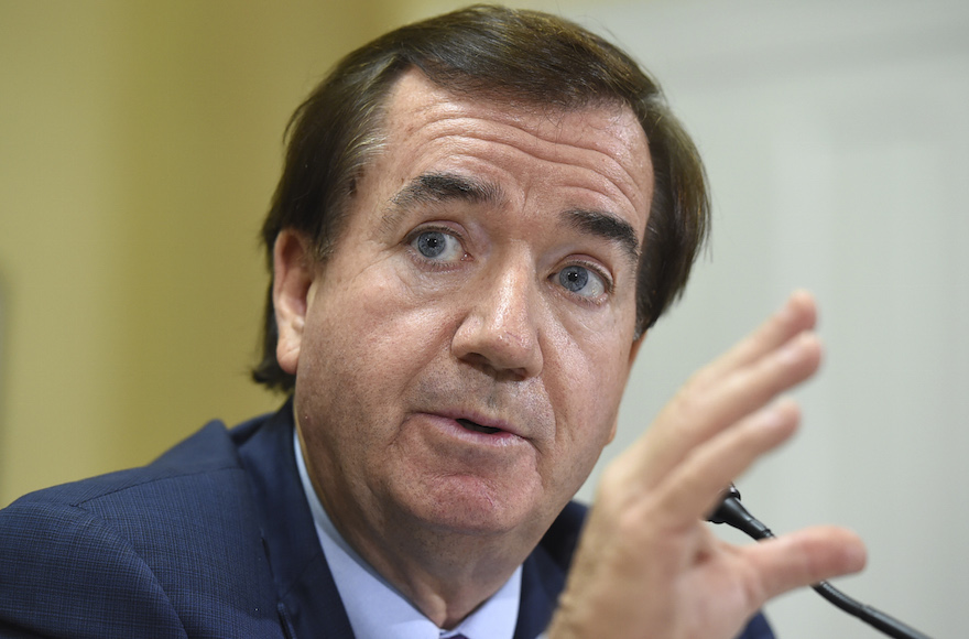 Rep. Ed Royce chairman of the House Foreign Affairs Committee speaking on Capitol Hill in Washington D.C. Sept. 8 2015