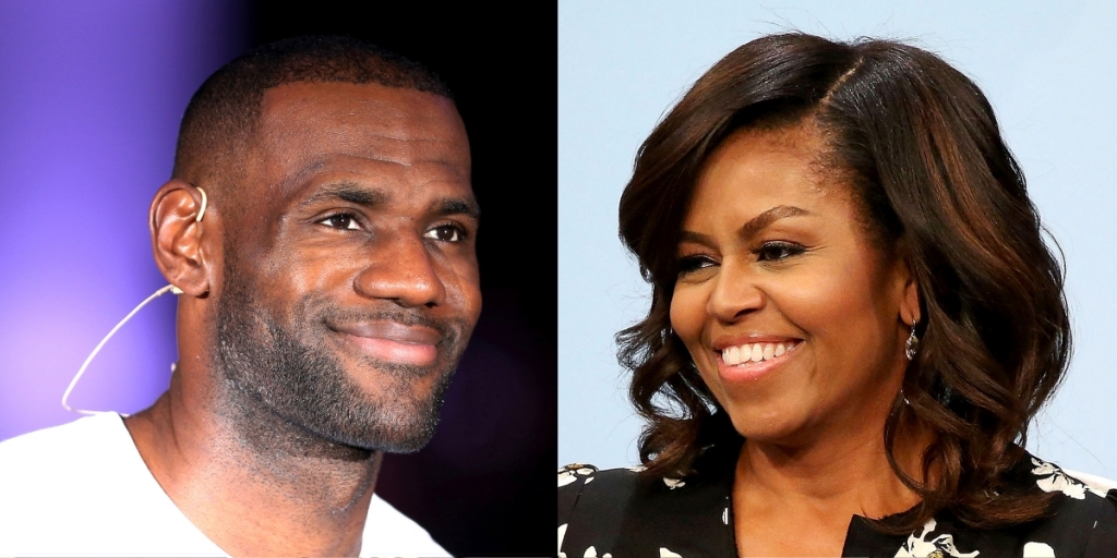 Watch Le Bron James the Cavs and Michelle Obama's #MannequinChallenge Is Just What You Needed Today      The King and FLOTUS even took a selfie in