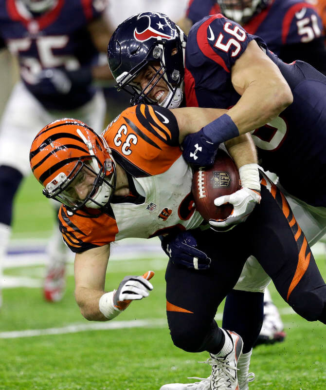 'Houston Texans vs. Cincinnati Bengals - 12/24/16 NFL Pick, Odds, and Prediction'