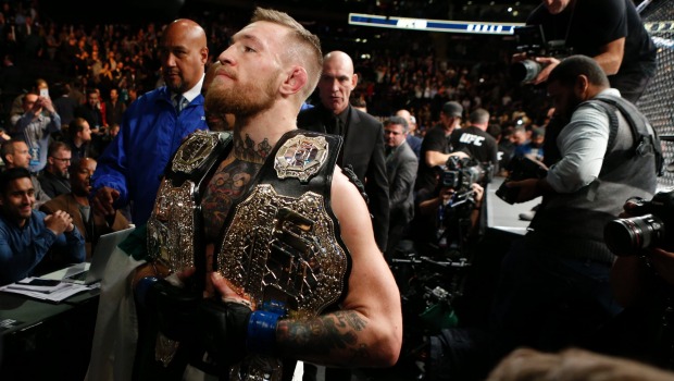 Conor Mc Gregor has hit back at the UFC's decision to strip him of the featherweight title