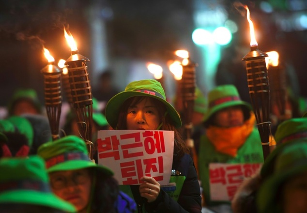 After a series of protests South Korea's parliament votes on a motion to impeach President Park Geun-Hye