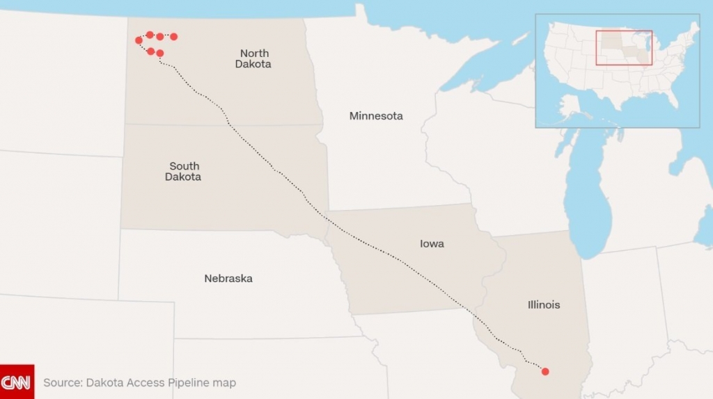 The underground Dakota Access Piipeline would transport 470,000 barrels of crude oil a day which would be sent to markets and refineries in the Midwest East Coast and Gulf Coast regions according to Energy Transfer Crude Oil Co