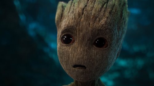 Baby Groot all together now'Aww