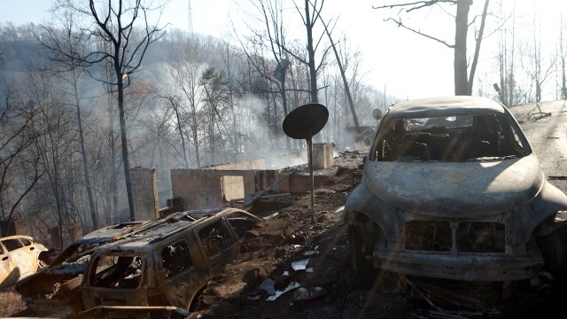 Gatlinburg Tennessee wildfire