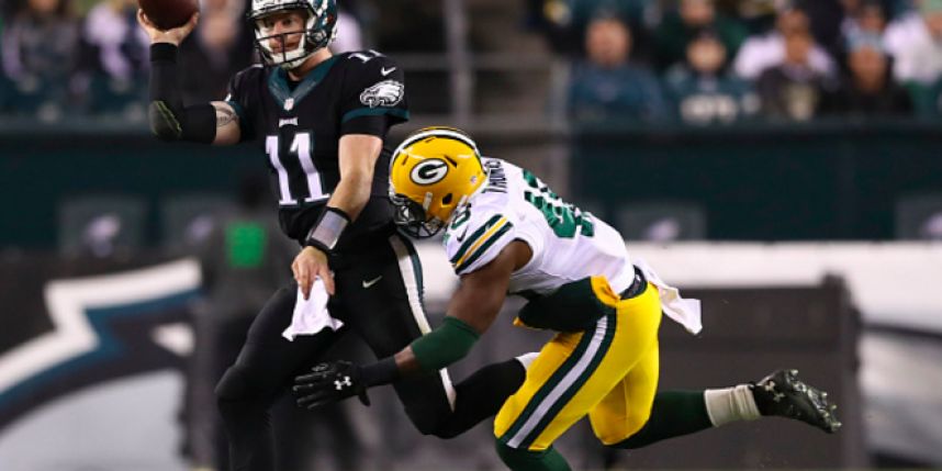 Carson Wentz after a fast start looked like a rookie quarterback again in an ugly loss Monday