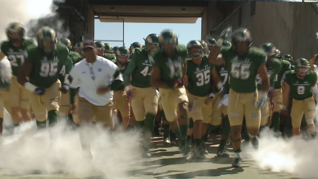 Colorado State University football team