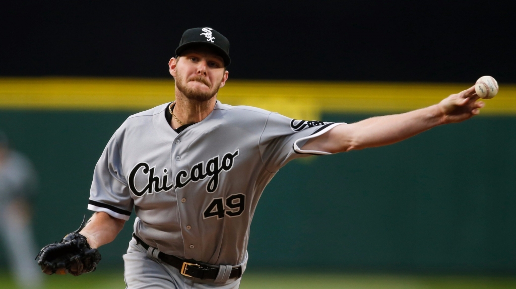 White Sox deal Sale to Red Sox for top prospects: reports