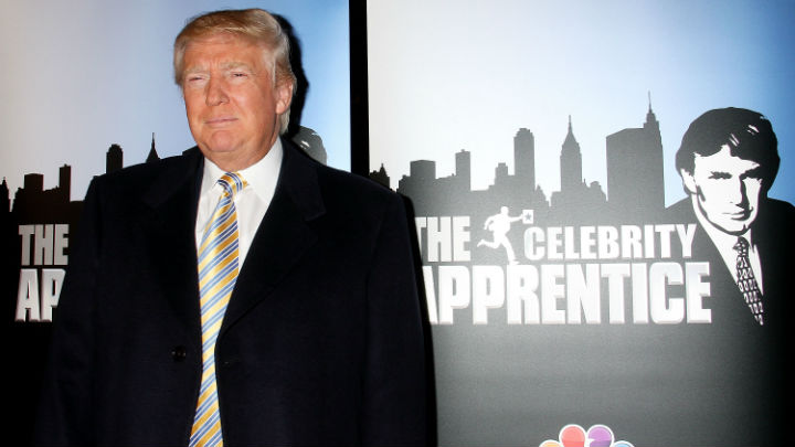 NEW YORK NY- JANUARY 20 Donald Trump attends 'Celebrity Apprentice&#039 Red Carpet Event at Trump Tower