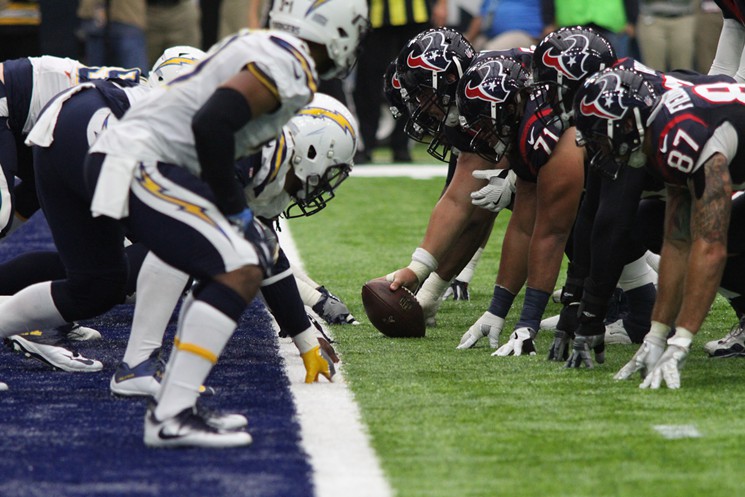 The Texans running game better travel well this Sunday in Green Bay