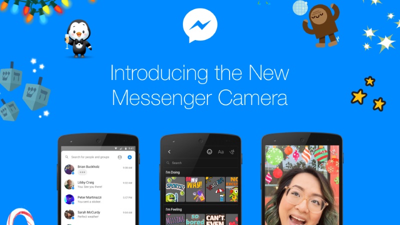 Facebook Messenger Camera Upgraded With More Snapchat Like Camera Features