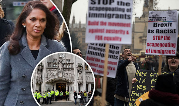 Article 50 Supreme Court Brexit Gina Miller