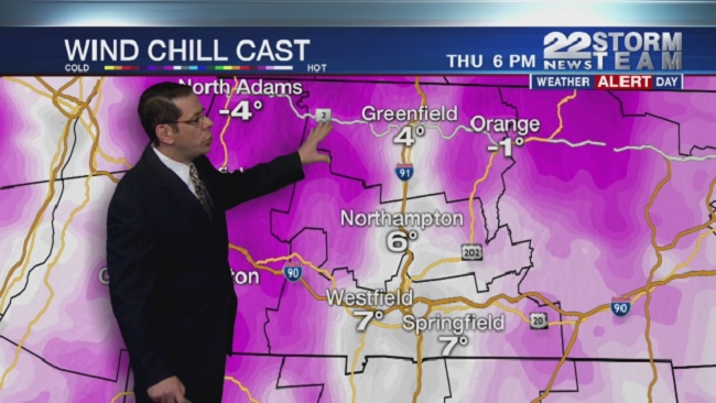 Weather: Arctic Blast Arrives Thursday, and Scattered Snow (12/14/16)