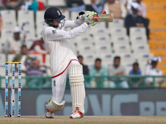 Hameed played in the third Test with a broken finger