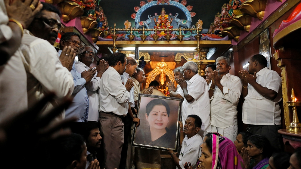 Thousands mourn beloved leader Jayalalithaa in south India