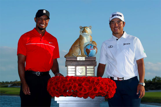 Hideki Matsuyama won the Hero World Challenge by two strokes on Sunday