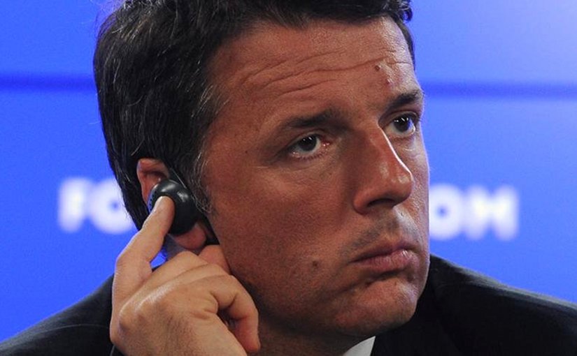 Italy's Matteo Renzi