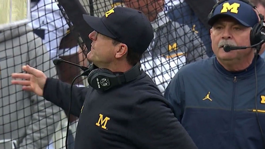 College Football Playoff Jim Harbaugh