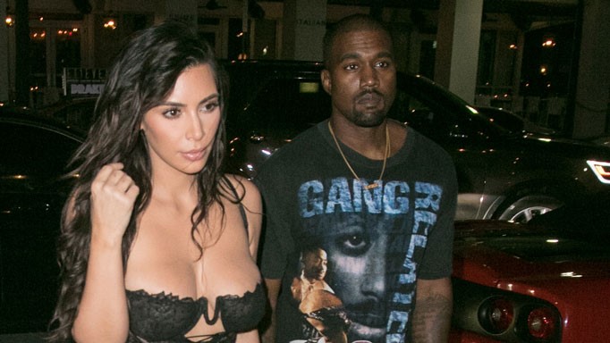 Kanye spent Thanksgiving in the hospital with Kim at his side