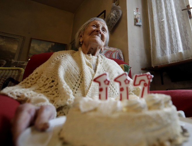 Eat eggs cookies and live on your terms- Tips from the world's oldest person 117 this week