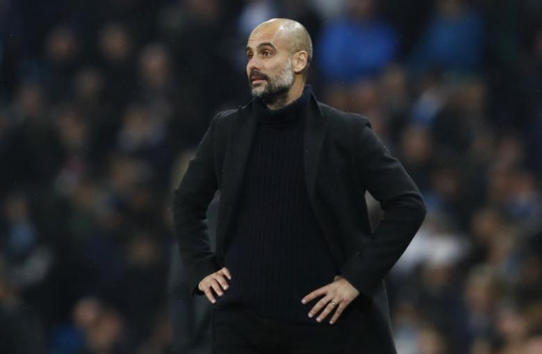 Britain Football Soccer- Manchester City v Celtic- UEFA Champions League Group Stage- Group C- Etihad Stadium Manchester England- 6/12/16 Manchester City manager Pep Guardiola  Action Images via Reuters  Jason Cairnduff Livepic