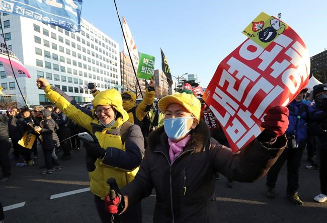 The South Korean president has been suspended amid a corruption scandal