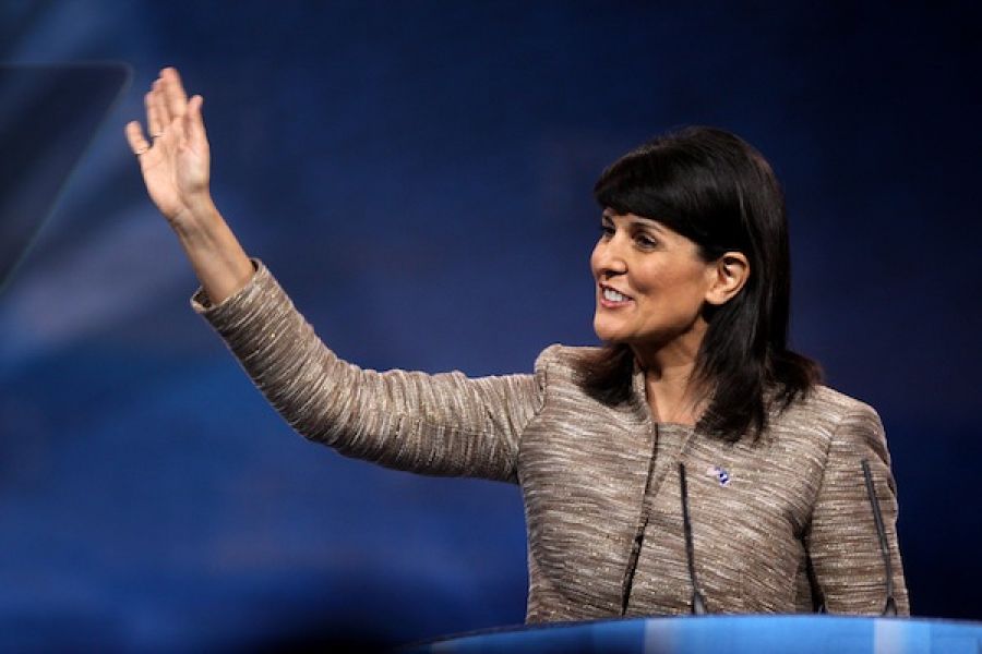 Nikki Haley “Some people think that you have to be the loudest voice in the room to make a difference.”