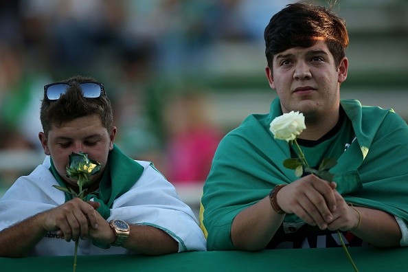 Fans Pay Tribute To Brazilian Football Team Chapecoense Following Fatal Plane Crash