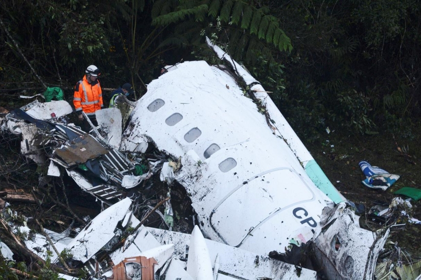 Plane carrying soccer team from Brazil crashes in Colombia