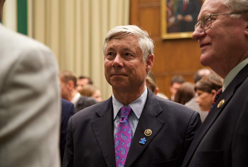 Rep. Fred Upton R-Michigan at a press conference promoting the 21st Century Cures Act