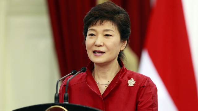 South Korean President Park Geun-hye