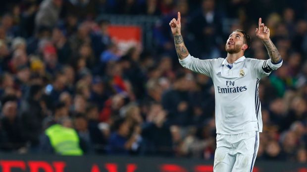 Sergio Ramos scored the equaliser in the 90th minute