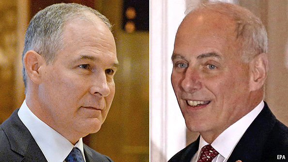 Scott Pruitt and James Kelly body doubles