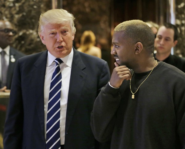 Donald Trump and Kanye West