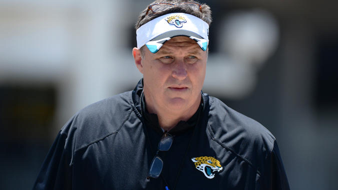 The Jacksonville Jaguars name Doug Marrone as intirim head coach