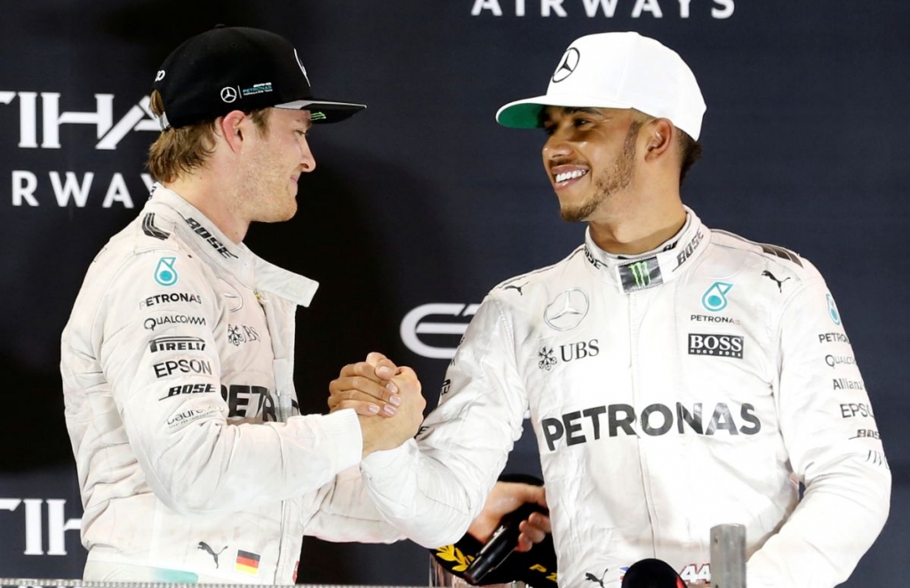 The Rosberg Hamilton battle has come to an end with the former announcing his departure from the sport. File