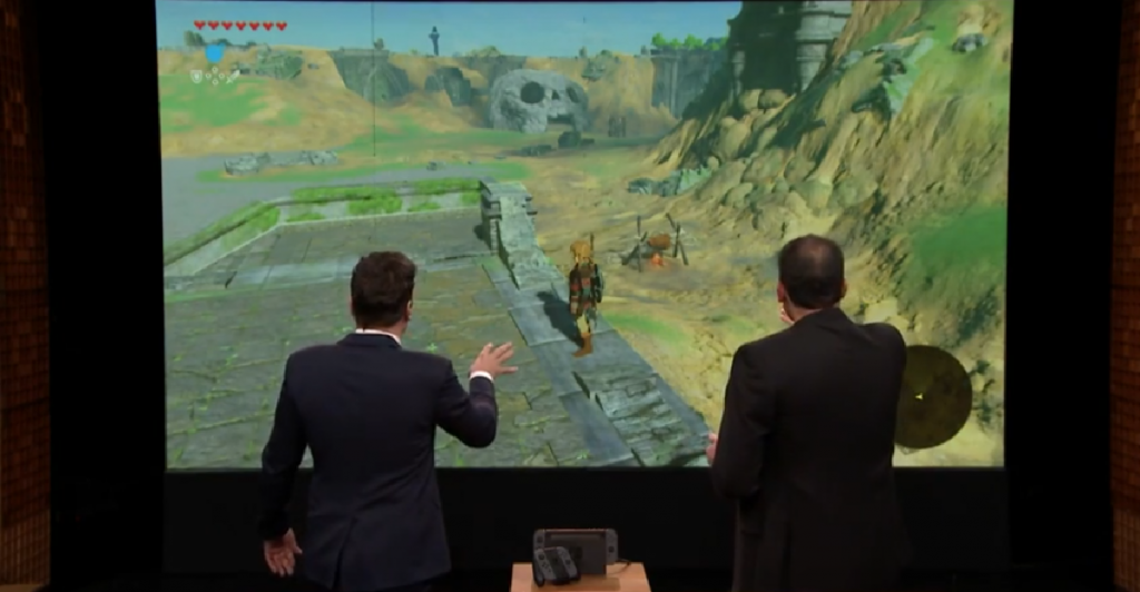 The Legend of Zelda Breath of The Wild's gameplay on Nintendo Switch was finally revealed on Tonight Show with Jimmy Fallon surprising a lot of fans as they have not expected the game to be revealed on the spot