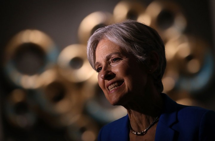 Green Party Presidential Candidate Jill Stein Holds Rally In New York City